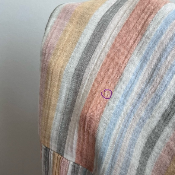 Soft Surroundings Laguna Gauze Midi Tiered Dress - Picture 11 of 15